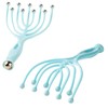 Nine Claw Head Massager Handheld Head Scalp Massager with 10