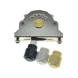 KAISH 4-way Guitar Pickup Selector Switch for ST/TL/Electric Guitars with 3 Barrel Tips
