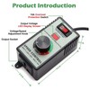 Fan Speed Controller Switch AC Motor Electric Variable Governor 100‑