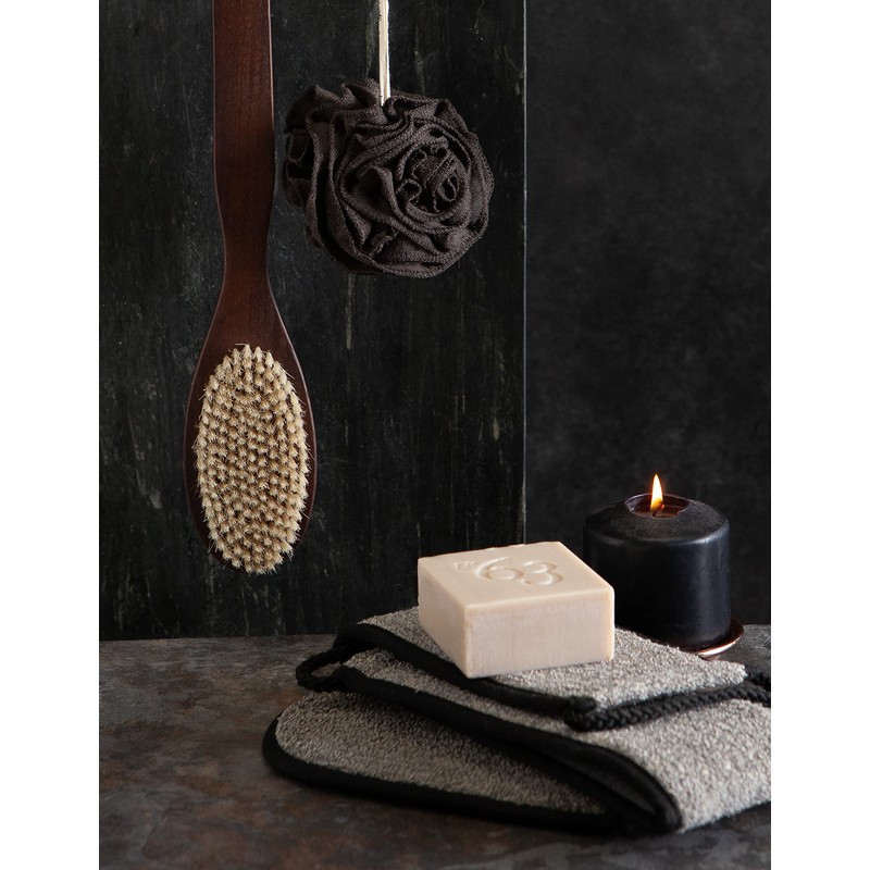 Urbana Spa Prive Men's Bamboo Charcoal Collection, Body Brush
