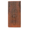 SUSHUN Men's 3D Alligator Wallet Bifold ID Card Holder Purse