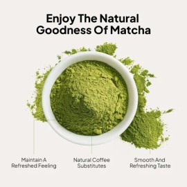 Polvo De Matcha Orgánico 8 Oz (lata) Grado Culinario                                                                                                  