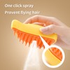 Steamy Cat Brush, 3-in-1 Self-Cleaning Steam Brush, Cat Steamer Brush