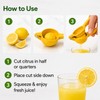 Lemon Squeezer, Manual Aluminum Alloy Citrus Juicer for Lemons &