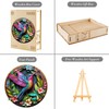 KaayeeWood Holzpuzzle Erwachsene,300 Teile Bunter Kolibri Holz Puzzle