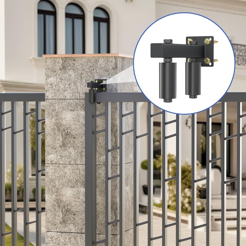 TOIMIOTOIM Adjustable Slide Gate Guide Roller,Heavy Duty 4" Thickening Sliding
