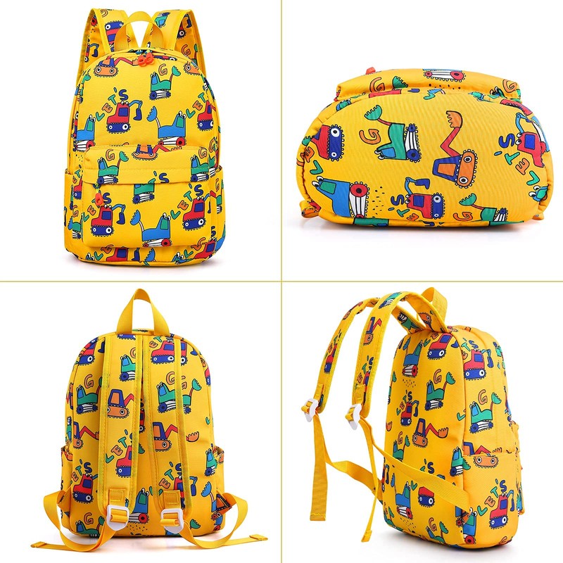 Zicac Kid Book Backpack Baby Child School Bag Kindergarten Canvas