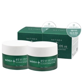 Manufacturer: C&O Cosmetics Manufacturer and Distributor [2 items] Natinda Pine Needle Soothing Cica Cream 50g / [2개] 나틴다 솔잎담은 진정 시카크림 50g