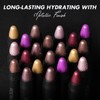 FOCALLURE Ultra Chic Metallic Lipstick,Rich Vitamin E Lip Crayon,Lightweight Shinning