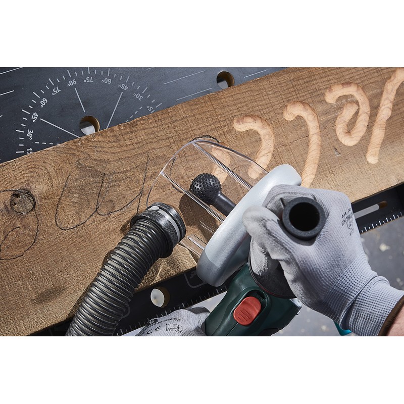 wolfcraft Ball Rasp for Angle Grinder, Ø 31.5 mm I