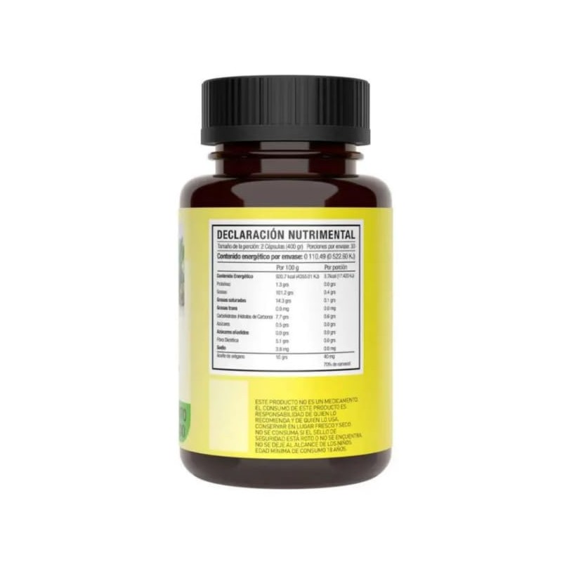 LIMON CON CHIA - Aceite de Orégano N2000 en Cápsulas,