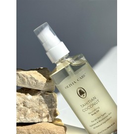 Olivia Care Tahitian Coconut Nourishing Body Oil, 4 fl oz, For All Skin Types