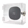 Universal Thermostat Guard with Lock, Clear Acrylic Thermostat Lock Box