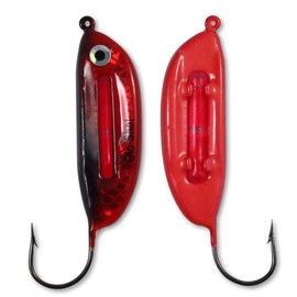 Glo-Shot Jig - 1/8 Oz - 2/Card - Super-Glo Perch