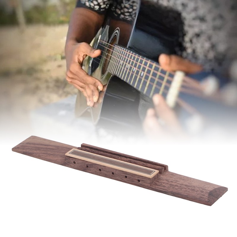 Guitar Bridge Set Rosewood Classical Acoustic Guitar Bridge Replacement with
