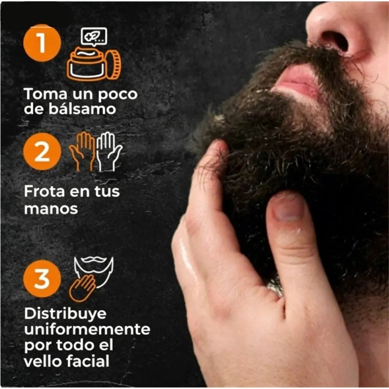 Crema Para El Cuidado Del Bigote Masculino