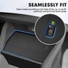 Autorder Car Cup Holder&Wireless Charging Protective Mat for Subaru Forester