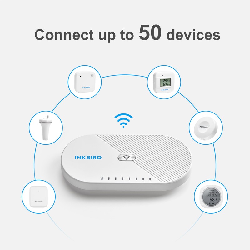 INKBIRD WiFi Gateway and Wireless Pool Thermometer, Connect to WiFi