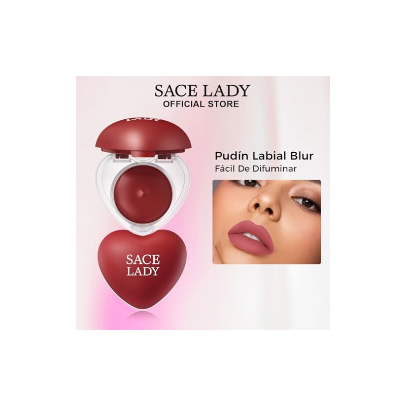 SACE LADY Lip Pudding en Tarro – Tinta Labial Mate