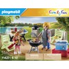 PLAYMOBIL Family Fun 71427 Shared Barbecue, Camping, Fun and Enjoyment