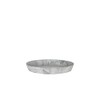 Art Stone Round Saucer Gray For 受皿