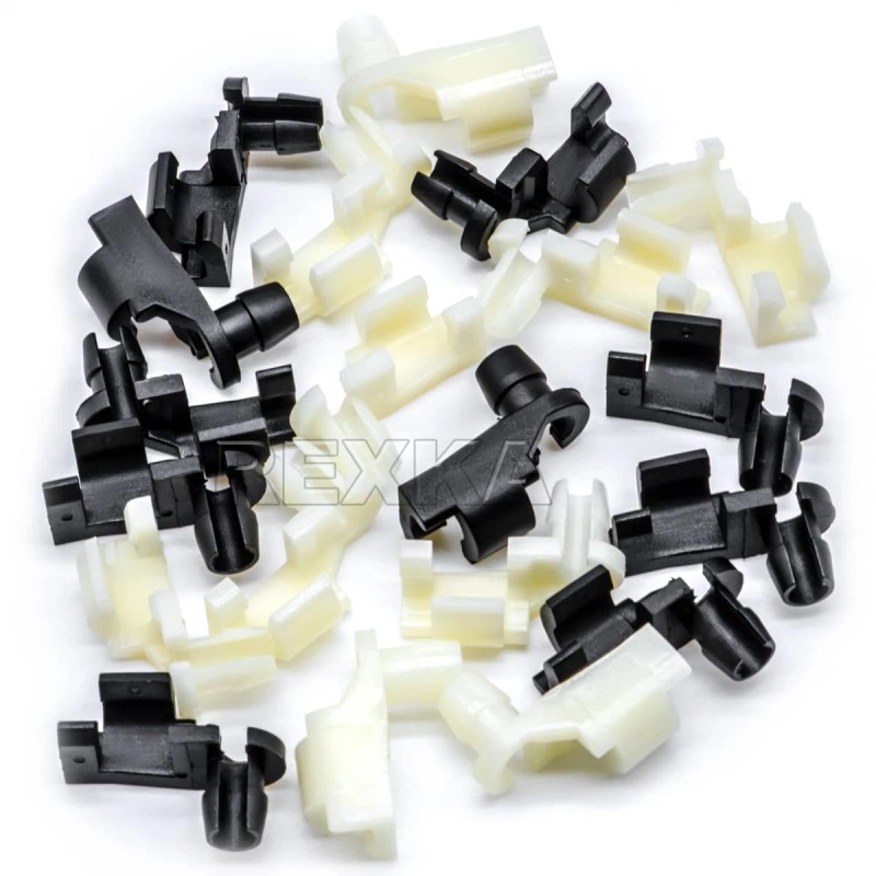 Yongtao 10-Set Door Handle Lock Rod Hood Latch Push Clip