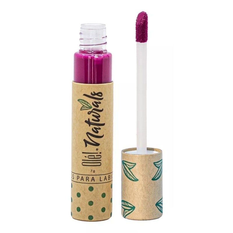 Olé! Naturals Lip Gloss Brillo Labial Olé! Naturals Color Fucsia
