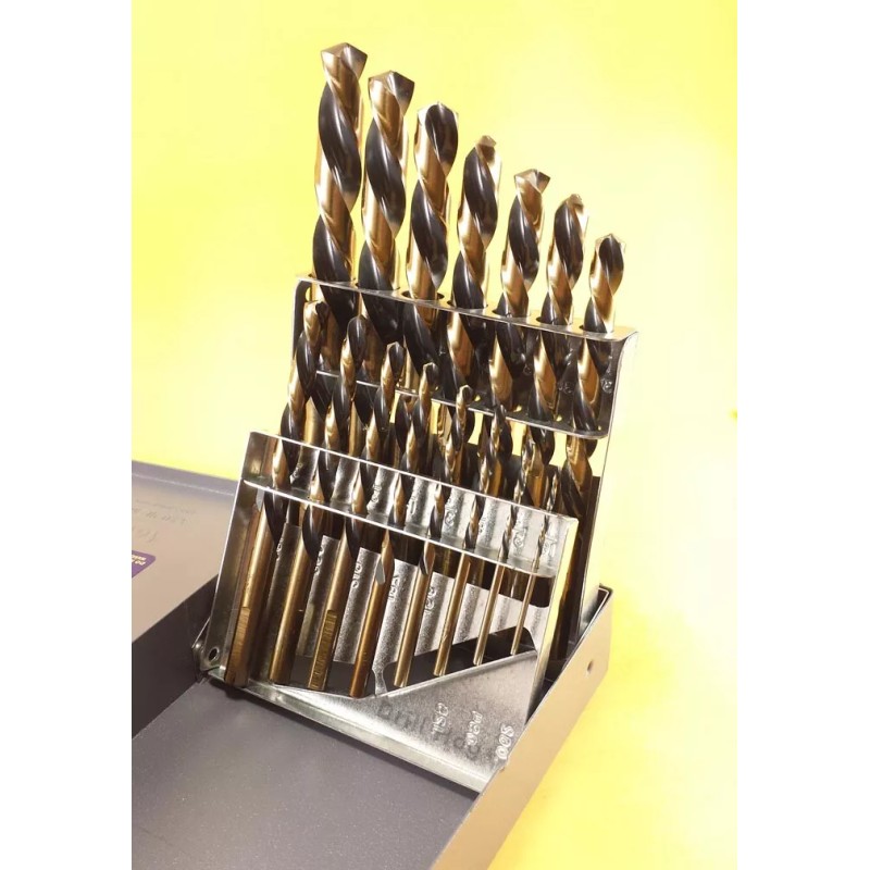 Drill Hog 15 Pc Left Hand Drill Bit Set Reverse