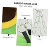 BESPORTBLE Warm Parrot Nest Bed Cozy Bucket Shaped Hammock for