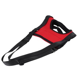 Dog Support Harness, Pet Walking Aid Lifting Pull Vest Support Rehabilitation for Old and Injured Dogs (Red Paw L)