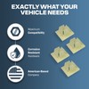 License Plate Screw Inserts – Set of 4 Nylon Retaining