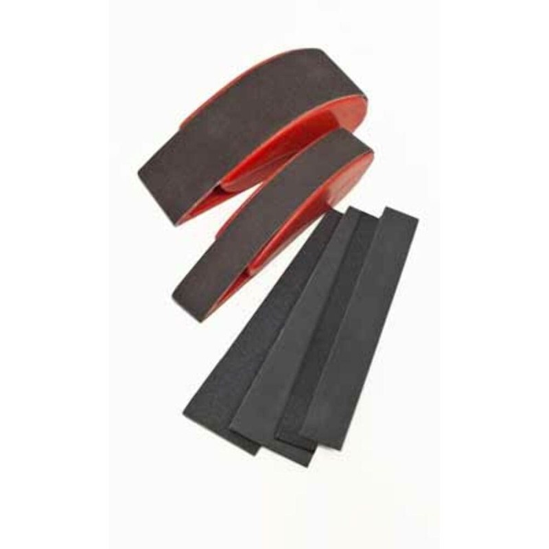 Zona 37-790 Spring Loaded Finger Sander 3/4-Inch Wide with 320
