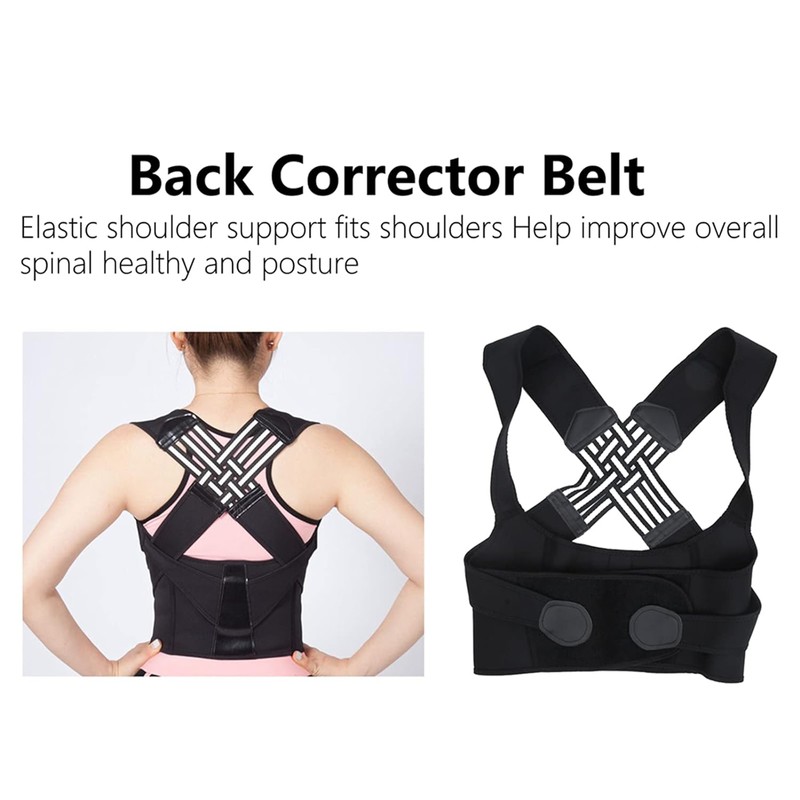 Back Posture Corrector Belt Back Support Brace Women Back Correction