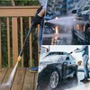 FIXFANS Pressure Washer Gun Adapter with 5 Spray Nozzles and