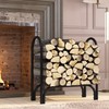 Fire Beauty Firewood Rack Log Holder,Log Storage Holder,Storage Rack,Firewood Stacker
