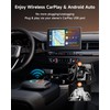 CB6 CarPlay AI Box, 2025 Wireless CarPlay Adapter/Android Auto, Plug