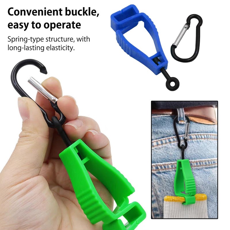 Hodyludy 3pcs Glove Clips, Glove Holder, Glove Clip For Work,