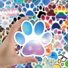 Patitas Perrito 60 Calcomanias Stickers De Pvc Contra Agua
