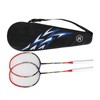 2 Player Badminton Racquet High Stability Lightweight Portable Sports Badminton