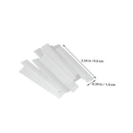 FRCOLOR 100pcs Makeup Brush Protector Sleeves Cosmetic Brush Covers Prevents Bristle Damage for Travel Storage