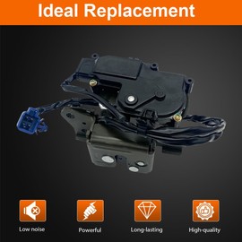 VEELECP Rear Trunk Hatch Door Lock Actuator Compatible for 2010-2015 Prius/Prius Plug-in - 2011-2017 CT200h Back Tail gate Liftgate Door Latch Assembly