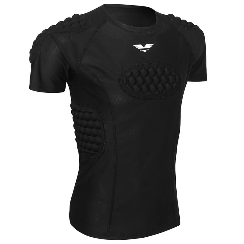 Victory Martial Arts Men's Padded Compression Shirt (2X-Large)