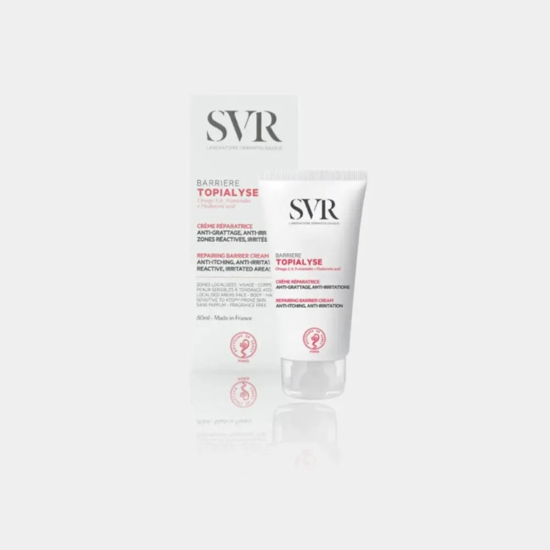 Svr Topialyse Barriere 50ml Crema Reparadora Pieles Atópicas Tipo de