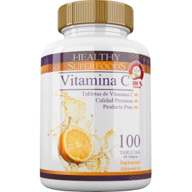 Vitamina 100 Tabletas 500mg Sabor Natural