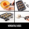 Gorilla Grip Premium Stainless Steel, Spring-Loaded Scoop for Fruit, Cookie