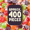 Assorted Fruit Buttons Hard Candy - 5 Pounds Approx 400