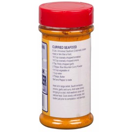 Blue Mountain Country Jamaican  Hot Curry Powder, 6 ounce