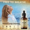 HERBALICIOUS Mullein Drops for Lungs – Organic Lung Cleanse Supplement