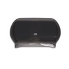 Tork Twin Toilet Paper Roll Dispenser Smoke for Conventional T24