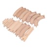 Wooden Train Track Set for Toddlers Assembly Kit Building Toys